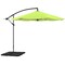 Pure Garden 10-Foot Offset Patio Umbrella with Square Base, Lime Green 50-102-LGB - alternate 5
